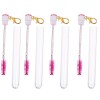 minkissy 12 Pcs Tube Mascara Brosse Cils Cosmétiques Outils De Cils Pour Extensions De Cils Brosse À Sourcils Jetable Contena