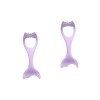 FRCOLOR 2Pcs Mascara Applicator Guide Mascara Shield Tool Lash Buddy Tool Eyeliner Stencils Wing Tips Multi-Function Make Up 