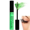 Mascara imperméable coloré - Maquillage de longueur des yeux intense fluorescent coloré imperméable | Outil de maquillage des