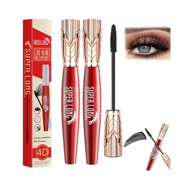 Mascara Ultra Long Mascara Ultra Long Mascara 4d Mascara Waterproof & Sweatproof Mascara Allongeant Mascara Allongeant, Volum