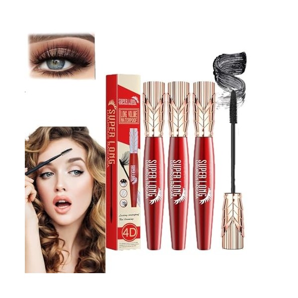 Mascara Ultra Long Mascara Ultra Long Mascara 4d Mascara Waterproof & Sweatproof Mascara Allongeant Mascara Allongeant, Volum