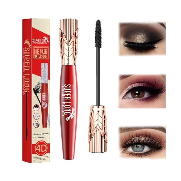 Mascara Ultra Long Mascara Ultra Long Mascara 4d Mascara Waterproof & Sweatproof Mascara Allongeant Mascara Allongeant, Volum