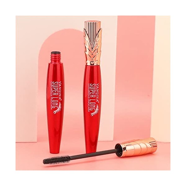 Mascara volume et longueur Infusé aux Céramides Mascara Volume Noir Convient aux Yeux Black, Taille unique 