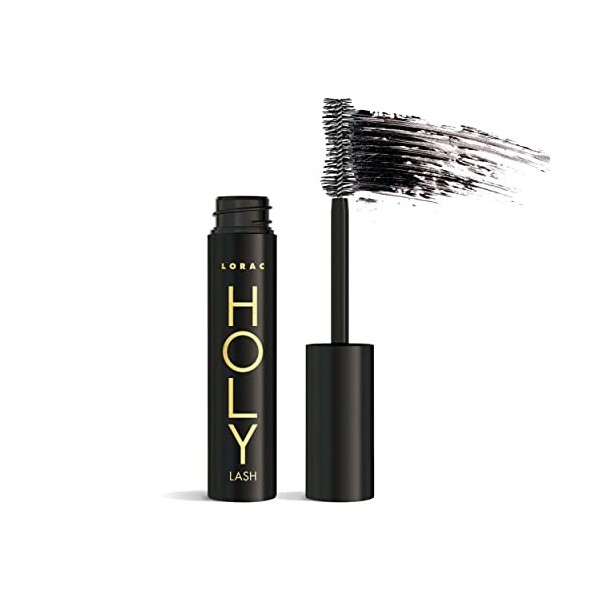 LORAC, Holy Lash Volumizing Mascara, Mascara Noir Allongeant et Épaississant, au Beurre de Karité et Vitamine E, Mascara Noir