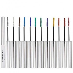 Allbestaye Mascara coloré imperméable pinceau fin Cils verts noirs et blancs maquillage longue tenue 12 color set 