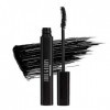 Lord & Berry Prodigious Waterproof Lash Mascara Black for Volume and Length, False Long Curl Eye Makeup Enriched with Olive O