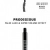 Lord & Berry Prodigious Waterproof Lash Mascara Black for Volume and Length, False Long Curl Eye Makeup Enriched with Olive O