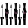 3 x Bourjois Paris Volume Glamour Max Mascara Noir Max Black 10ml