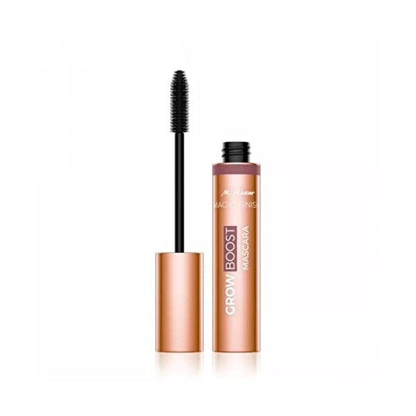 M. Asam MAGIC FINISH GROW BOOST Mascara noir profond 12 ml – Mascara noir profond et sérum de croissance des cils tout-en-u