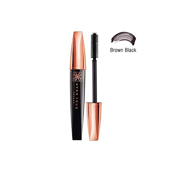 Avon True Colour Supreme Length Mascara Nourrissant Marron Noir