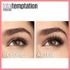 MAYBELLINE Total Temptation Washable Mascara - Blackest Black