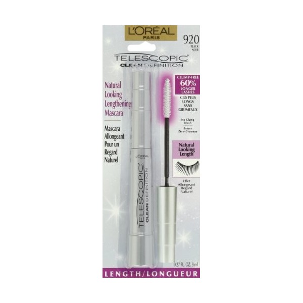 LOréal - Mascara - Telescopic - Clean definition - N°920 Noir