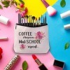 Med School Trousse de maquillage pour remise de diplôme Café Mascara Med School Repeat Cosmetic Bag Cadeau pour parents fiers