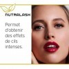 Nutralash Mascara Waterproof - Mascara Résistant à lEau avec Poussière de Diamant I Pour des Cils Plus Longs et Volumineux I