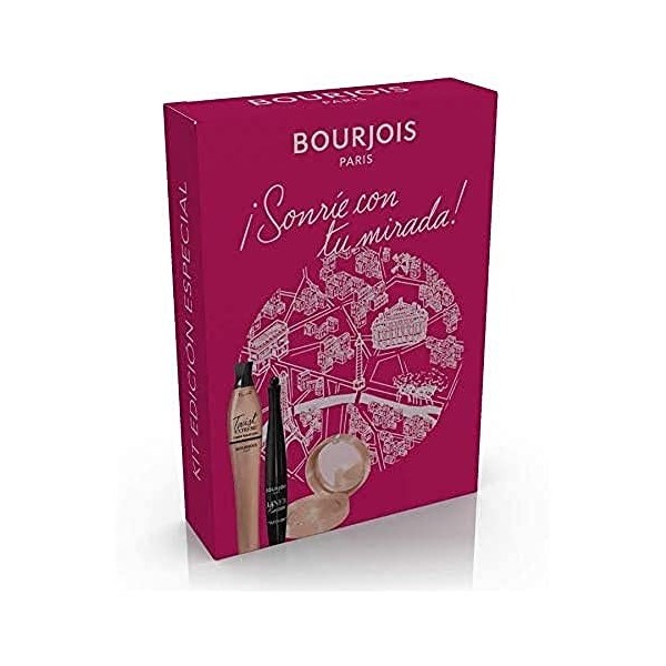 Bourjois ¡Sonríe Con Tu Mirada! - Kit Twist Up Extrême Fiber Máscara de pestañas, Liner Pinceau Delineador de ojos y Little 