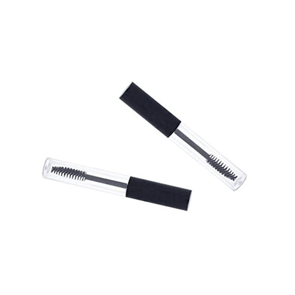 minkissy 18 Pièces Et Ing Filles Eyeliner Avec Tube Bricolage Crème Cils Conteneurs Contenant Flacon Brosse Tubes Échantillon