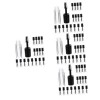 HOMSFOU 40 Pcs Cils Vides Tube De Mascara Clair Tubes De Mascara Transparents Flacons De Mascara Conteneurs De Cils Fournitur