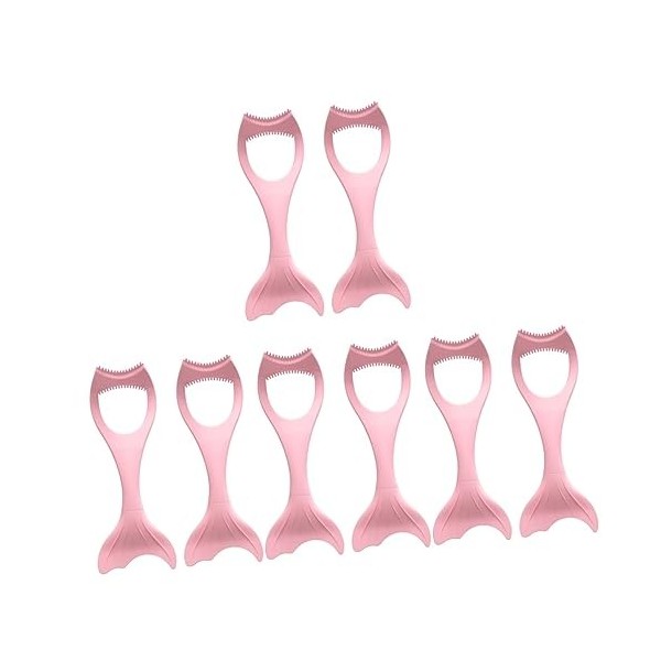 Healifty 4 Pièces Mascara Brosse Maquillage Eyeliner Moule En Silicone Outil De Massage Pochoir Eyeliner Ailé Outils DAide A