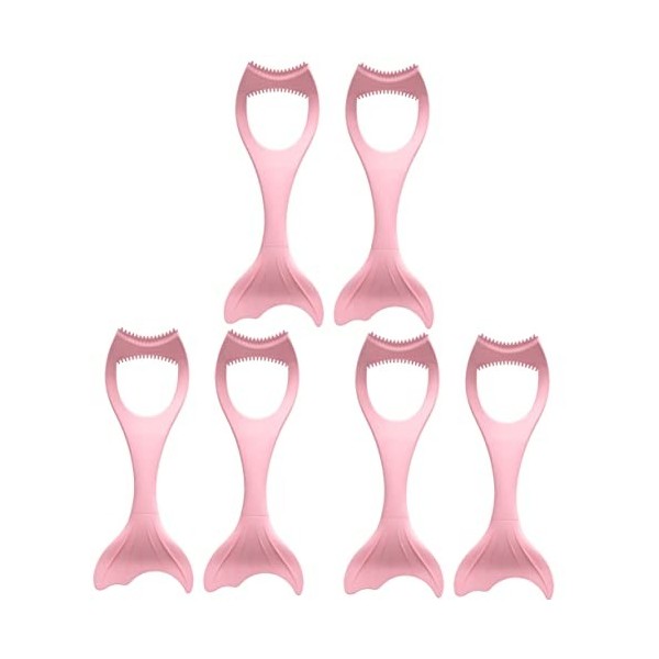 Healifty 4 Pièces Mascara Brosse Maquillage Eyeliner Moule En Silicone Outil De Massage Pochoir Eyeliner Ailé Outils DAide A