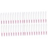 minkissy 40 Pcs Brosse DExtension De Cils Kit De Cosmétologie Mascara Clair Pour Cils Contenants Cosmétiques De Voyage Bross