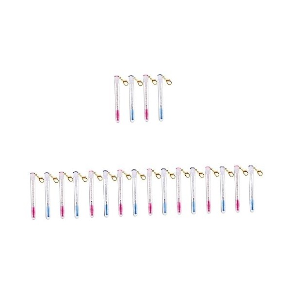 minkissy 16 Pièces Tube Mascara Brosse Allongement Des Cils Mascara Voyage Mascara Maquillage Outils Diamant Mascara Baguette