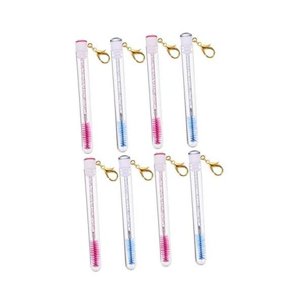 minkissy 16 Pièces Tube Mascara Brosse Allongement Des Cils Mascara Voyage Mascara Maquillage Outils Diamant Mascara Baguette
