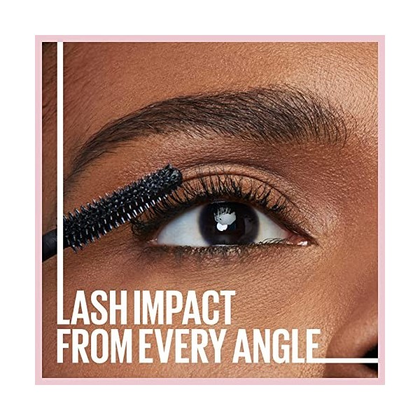 Mascara Pousse Cils Noir Tripeptide Eye Black est long et épais et le noir des yeux est imperméable à leau et à la transpira