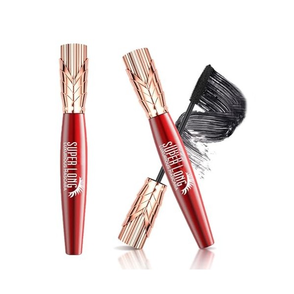 Super Long Mascara, Super Long Luxurious Mascara, Stereo Lengthening Mascara, Waterproof Mascara, Comfortable Finesse Non-sti