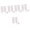 Beavorty 50 Pcs Mascara Allongeant Les Cils Outils De Cils Mascara De Maquillage Lit De Cils Pour Extensions De Cils Règle De