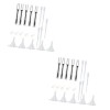 Beatifufu 10 Pcs Inserts Vides En Caoutchouc Ou Pipettes De Mascara DIY Entonnoirs Cils Tube Pour Et Tubes De Maquillage Réut