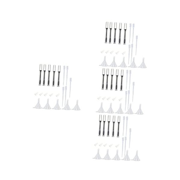 Beatifufu 10 Pcs Inserts Vides En Caoutchouc Ou Pipettes De Mascara DIY Entonnoirs Cils Tube Pour Et Tubes De Maquillage Réut