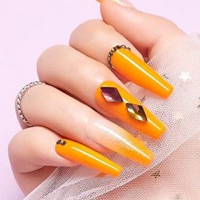 Makartt No Wipe Base and Top Coat Vernis à Ongles en gel Transparent de Longue Durée Vernis à Ongles en Gel de Finition Brill