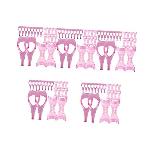 minkissy 4 Ensembles Carte De Cils Peigne À Cils Auxiliaire Brosse À Cils Applicateur De Bouclier De Mascara Bouclier De Cils