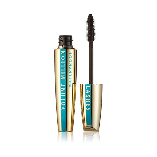 3 x LOreal Paris Volume Million Lashes Mascara 10.2ml - Waterproof Black