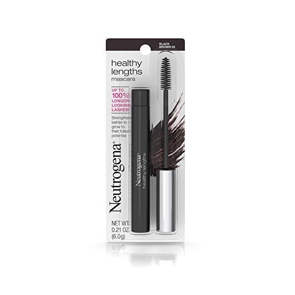 Neutrogena - Mascara santé Longueurs 03 Brun Noir - 0,21 oz 6 g 