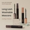 HEIMISH Mascara Dailism Smudge Stop 0,32 oz / 9 g | Mascara volume sans bavures | Mascara lavable, Maquillage des yeux, Boucl