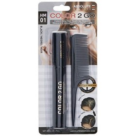 Absolute New York Color 2 Go Mascara pour cheveux Noir