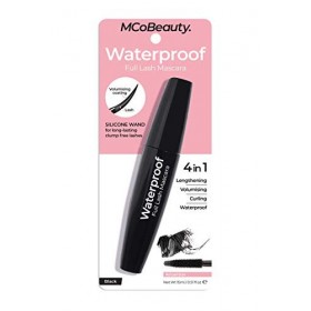 MCoBeauty Mascara Waterproof Full Lash Baguette en Silicone 4en1 Noir 15 ml/0.51 fl oz