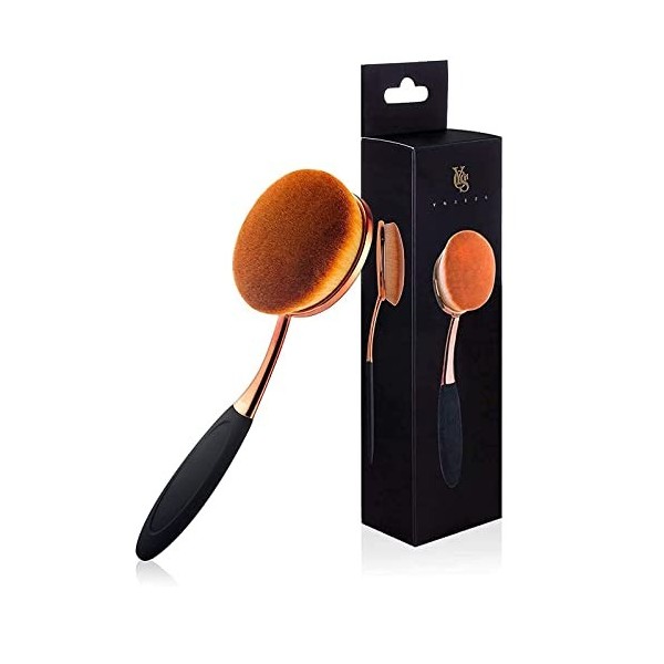 Yoseng Oval Foundation Brush Large Toothbrush makeup brushes Fast Flawless Application Liquid Cream Powder Foundation by Yose