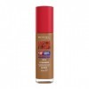 Rimmel London Lasting Finish 35 Hour, 500 Toffee, fond de teint, longue tenue, hydratant, formule vegan, couvrance totale, 30