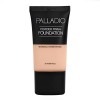 Palladio Fond de teint liquide Powder Finish, Aspect mat naturel, Réduit les ridules, Dissimule les pores dilatés, Cache les 