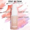 20 Ml Spray BB Cream, Correcteur Visage Hydratant Anti-Sueur Maquillage Correcteur Cosmétique Visage, Fond De Teint Couvertur