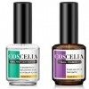 COSCELIA Nail Primer et Déshydrateur pour Ongle Primer Vernis Semi Permanent avec Déshydrateur Ongle Gel UV Poudre Acrylique 