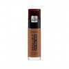 LOréal Paris Maquillage waterproof et durable Fondation liquide avec SPF 25 Infaillible 32H Fresh Wear Maquillage 355 Sienn