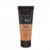 Maybelline New-York - Fond de Teint Fluide Fit Me Matte & Poreless - Peaux normales à grasses - Teinte : 330 Caramel Doré - 3