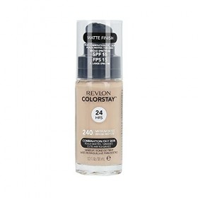 REVLON COLORSTAY BASE DE MAQUILLAJE PARA ROSTRO OILY MEDIUM BEIG 240