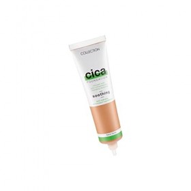 Collection Cosmetics Fond de teint hydratant Cica à couverture moyenne infusé avec anti-rougeurs, fond de teint végétalien, 3