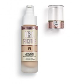 Makeup Revolution, Irl Filter, Longwear, Fond de Teint, F7, 23ml