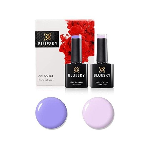 BLUESKY Kit anniversaire de vernis à ongles gel UV/gel