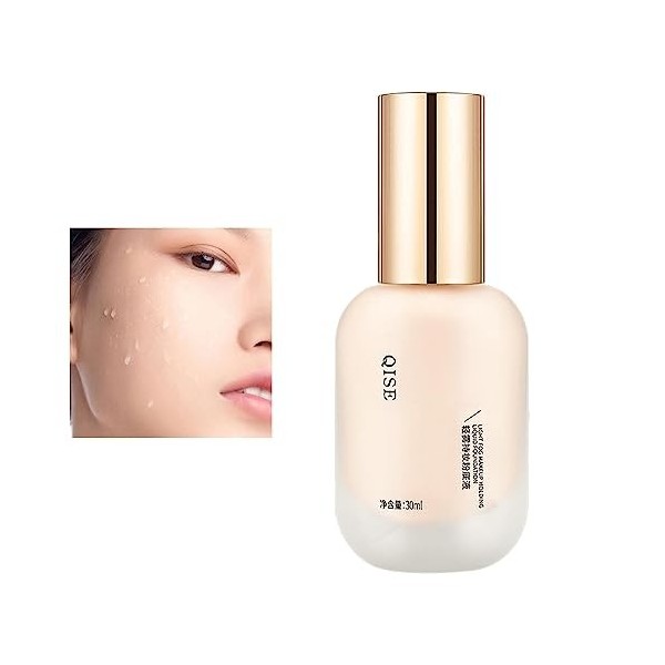 teint liqui, Skin Brighten Make Up Foundation pour le visage, teint léger longue durée 30 ml pour maquillage, peau sèche, tei